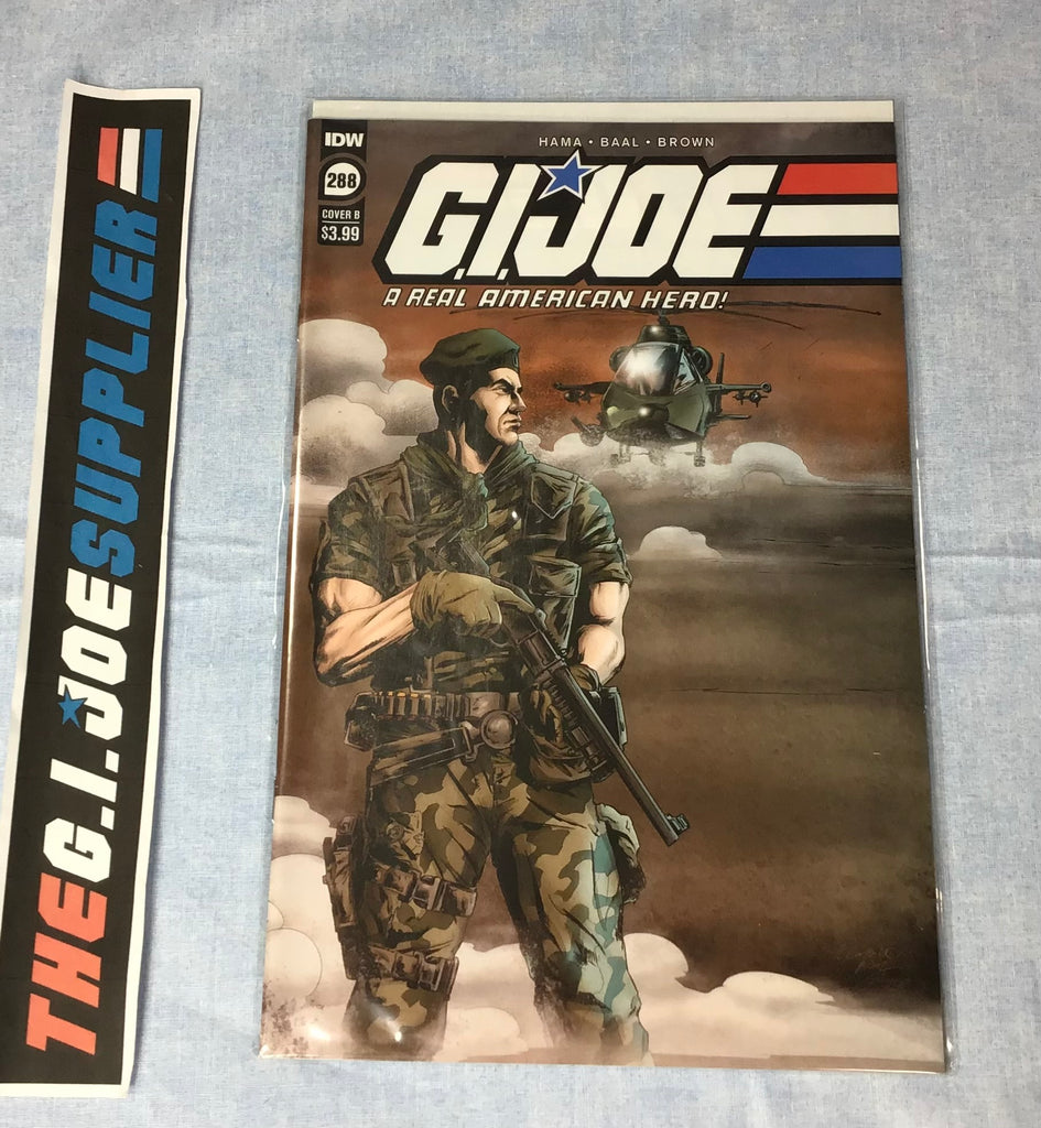 IDW PUBLISHING G.I. JOE A REAL AMERICAN HERO (2010-2022) ISSUE #288 [COVER B BAAL] COMIC BOOK DECEMBER 2021 HIGH GRADE