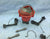 1987 VINTAGE ARAH G.I. JOE COBRA POGO BALLISTIC BATTLE BALL VEHICLE LOOSE 100% COMPLETE W/ UNAPPLIED DECALS + BLUEPRINTS