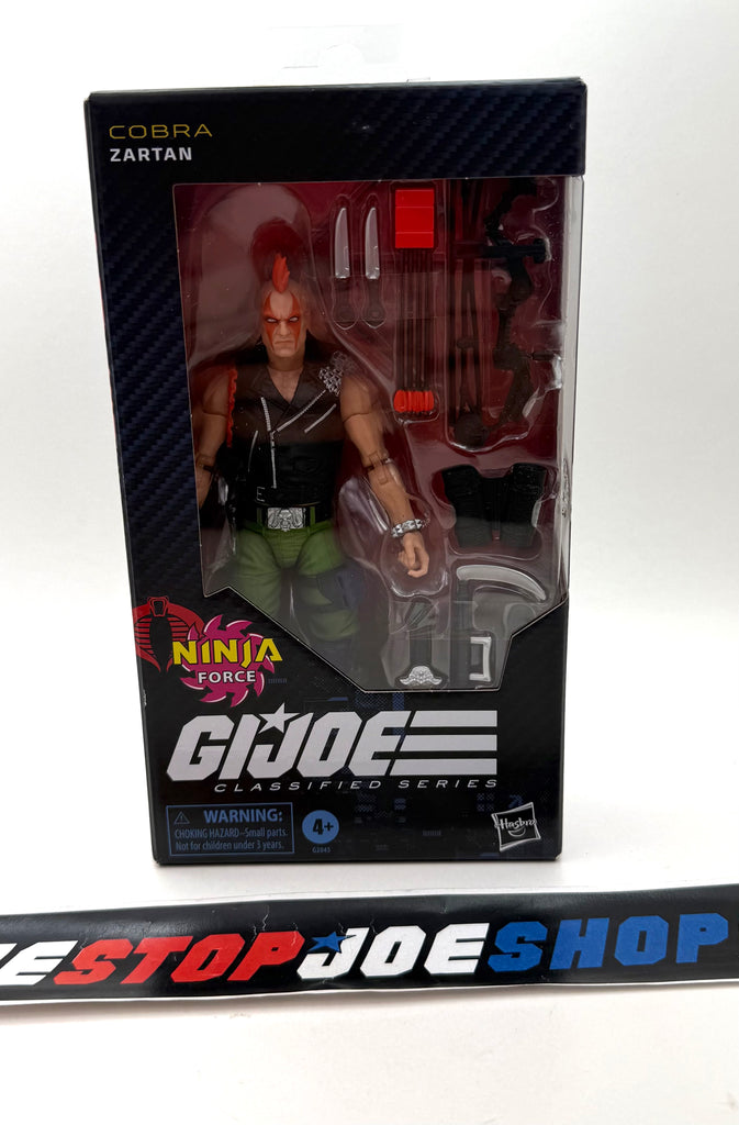 2026 CLASSIFIED G.I. JOE COBRA DREADNOK ZARTAN #192 NINJA FORCE 6" FIGURE TARGET EXCLUSIVE NEW SEALED