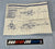 1983 VINTAGE ARAH DRAGONFLY XH-1 HELICOPTER VEHICLE BLUEPRINTS