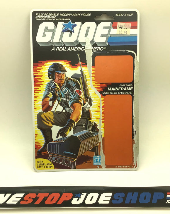 1986 VINTAGE ARAH MAINFRAME V1 FULL FILE CARD (b)