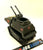 1983 VINTAGE ARAH COBRA H.I.S.S. HISS TANK VEHICLE ONLY LOOSE 100% COMPLETE (d) TURRET WORKS