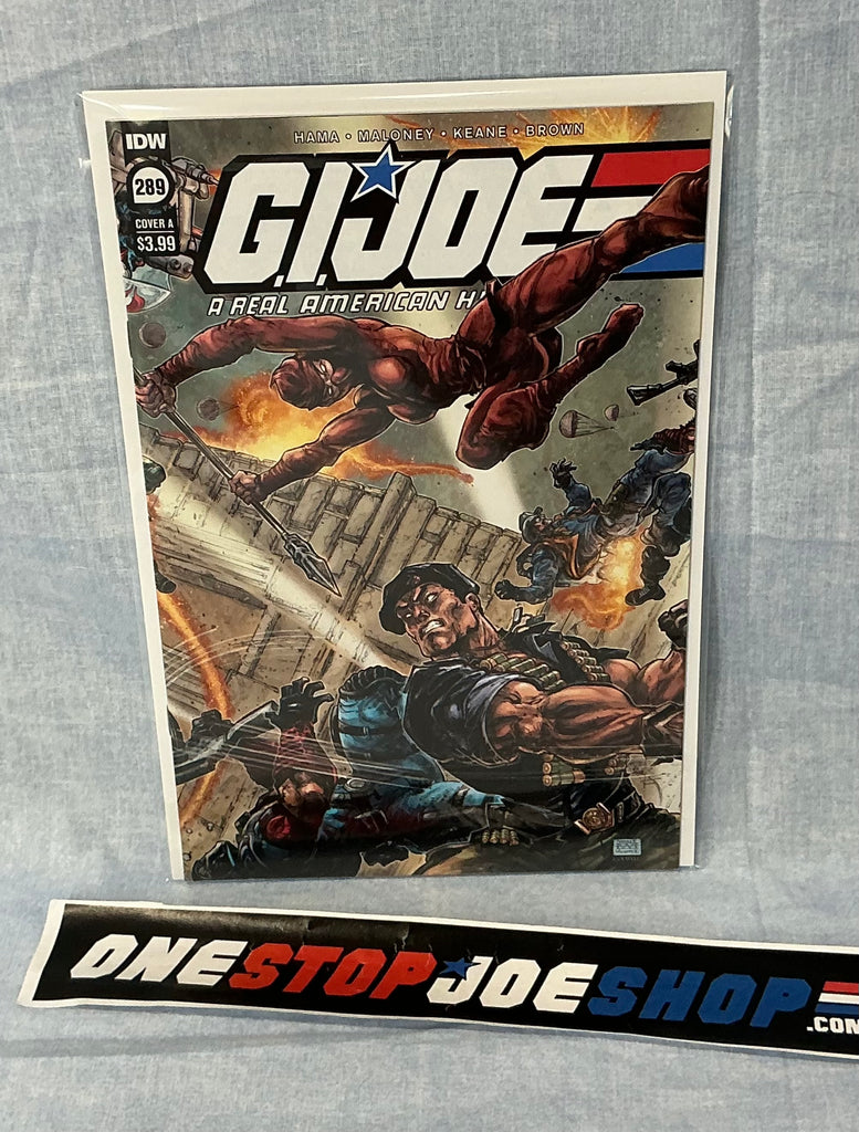 IDW PUBLISHING G.I. JOE A REAL AMERICAN HERO (2010-2022) ISSUE #289 [COVER A WILLIAMS] COMIC BOOK FEBRUARY 2022 (bh)