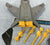 1986 VINTAGE ARAH G.I. JOE CONQUEST X-30 VEHICLE ONLY LOOSE 100% COMPLETE (e)