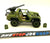 2008 25TH ANNIVERSARY G.I. JOE VAMP JEEP VEHICLE ONLY LOOSE 100% COMPLETE DECALS APPIED (c)