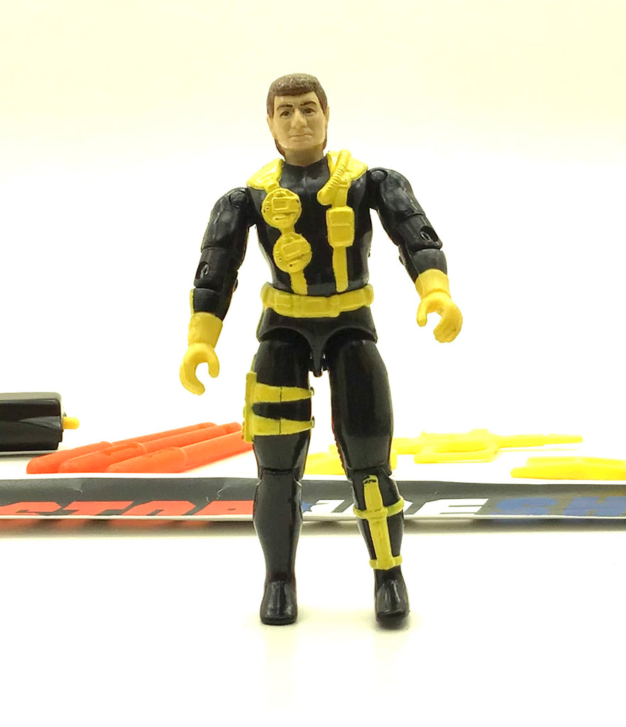 1992 VINTAGE ARAH G.I. JOE WET-SUIT V3 SEALS LOOSE 100% COMPLETE