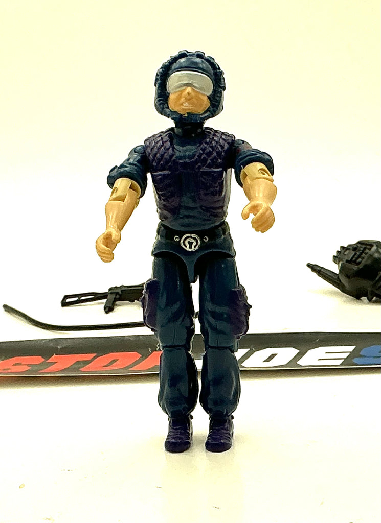 1985 VINTAGE ARAH G.I. JOE COBRA TELE-VIPERS V1 COBRA COMMUNICATIONS LOOSE 100% COMPLETE (g)