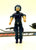 1985 VINTAGE ARAH G.I. JOE COBRA TELE-VIPERS V1 COBRA COMMUNICATIONS LOOSE 100% COMPLETE (g)