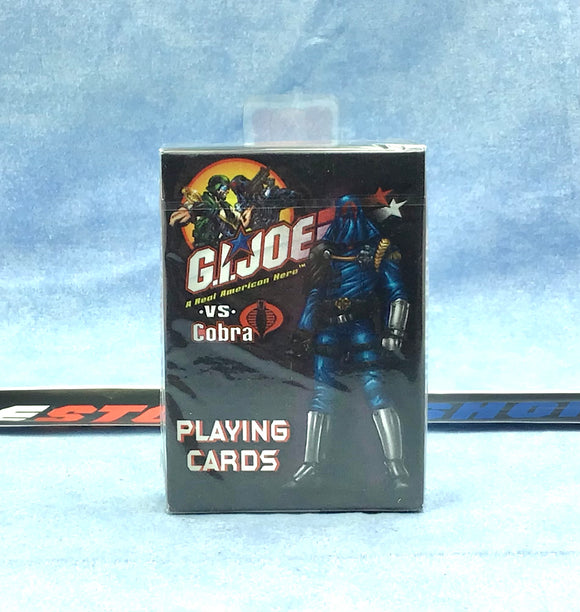 2002-2003 GVC G.I. JOE COBRA BICYCLE PLAYING CARDS DECK NEW SEALED