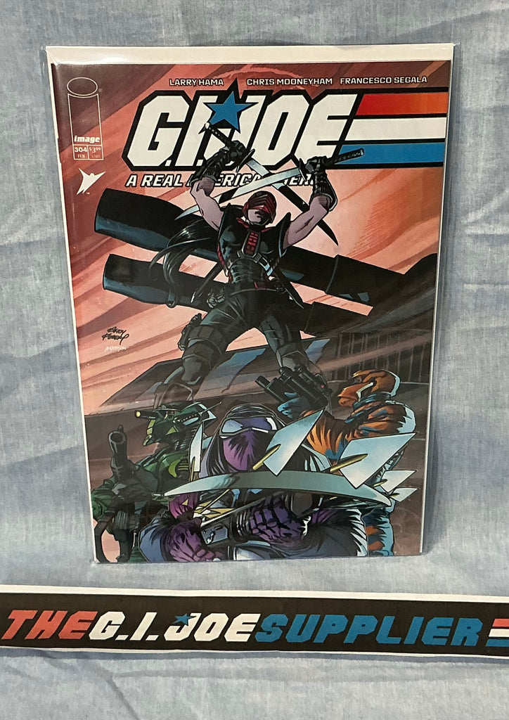 IMAGE SKYBOUND COMICS G.I. JOE A REAL AMERICAN HERO (2023-ONGOING) ISSUE #304 [COVER A KUBERT] COMIC BOOK FEBRUARY 2024