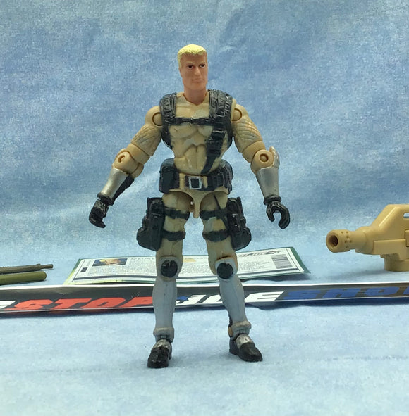 2004 VVV G.I. JOE DUKE V14 FIRST SERGEANT WAL-MART EXCLUSIVE LOOSE 100% COMPLETE + F/C