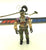 1987 VINTAGE ARAH G.I. JOE DREADNOK ZANZIBAR V1 DREADNOK PIRATE AIR SKIFF PILOT LOOSE 100% COMPLETE (e)