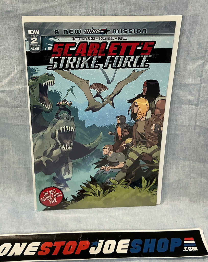 IDW PUBLISHING SCARLETT'S STRIKE FORCE (2017-2018) ISSUE #2 [COVER B DANIEL] COMIC BOOK FEBRUARY 2018