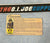 1984 VINTAGE ARAH SCRAP IRON V1 FILE CARD (n)