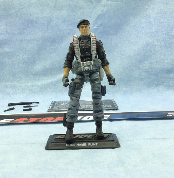 2014 50TH ANNIVERSARY G.I. JOE FLINT V23B DANGER AT THE DOCKS PACK V.A.M.P. MK-II DRIVER TRU EXCLUSIVE LOOSE 100% COMPLETE + F/C