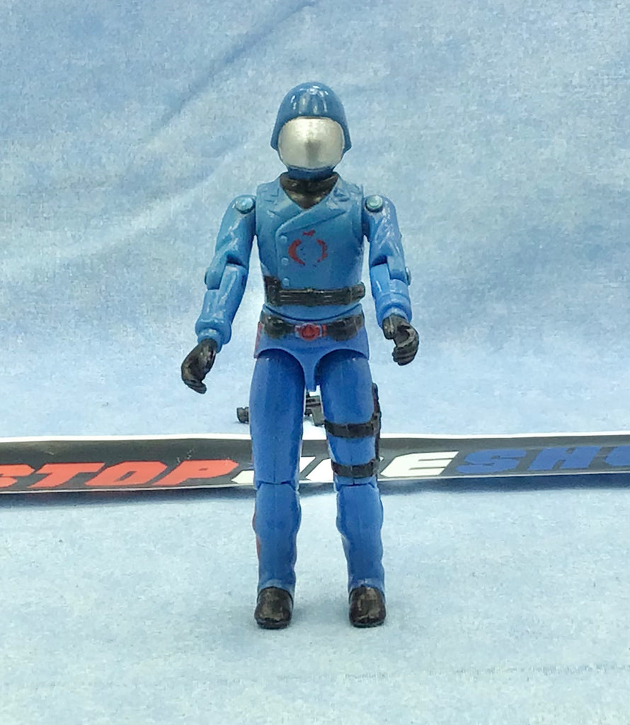 1982 VINTAGE ARAH G.I. JOE COBRA COMMANDER V1 ENEMY LEADER MAIL IN "MICKEY MOUSE" LOOSE 100% COMPLETE (c)