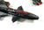 1986 VINTAGE ARAH G.I. JOE COBRA NIGHT RAVEN SP3 JET VEHICLE ONLY LOOSE 100% COMPLETE (b)