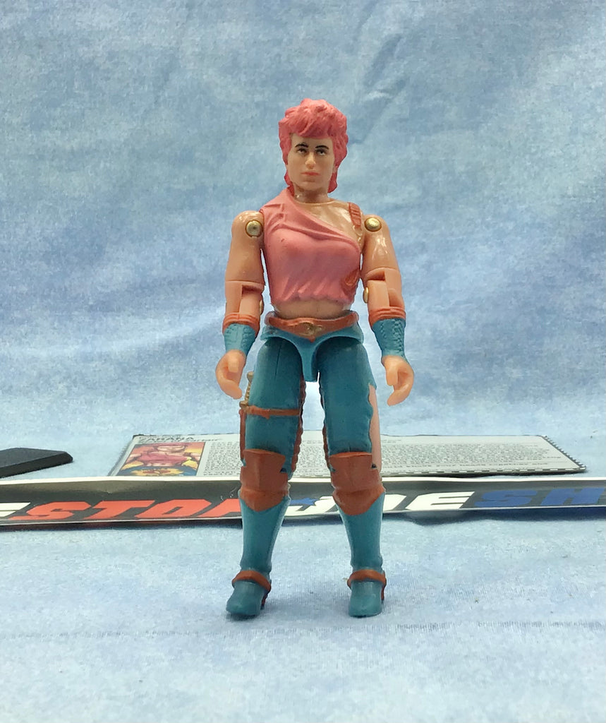 2005 DTC G.I. JOE DREADNOK ZARANA V4 COMIC PACK  LOOSE 100% COMPLETE + F/C