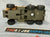 1988 VINTAGE ARAH G.I. JOE DESERT FOX 6 WD JEEP VEHICLE ONLY LOOSE 100% COMPLETE (e)