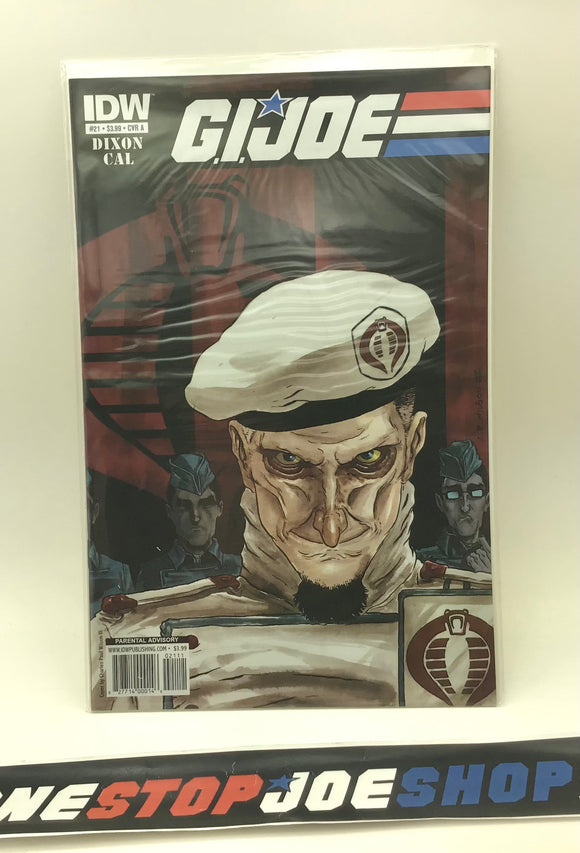 IDW PUBLISHING G.I. JOE (2008-2011) ISSUE #21 [COVER A WILSON] COMIC BOOK AUGUST 2010 HIGH GRADE