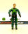 1991 VINTAGE ARAH G.I. JOE MAJOR ALTITUDE V1 BATTLE COPTER PILOT LOOSE 100% COMPLETE (d)