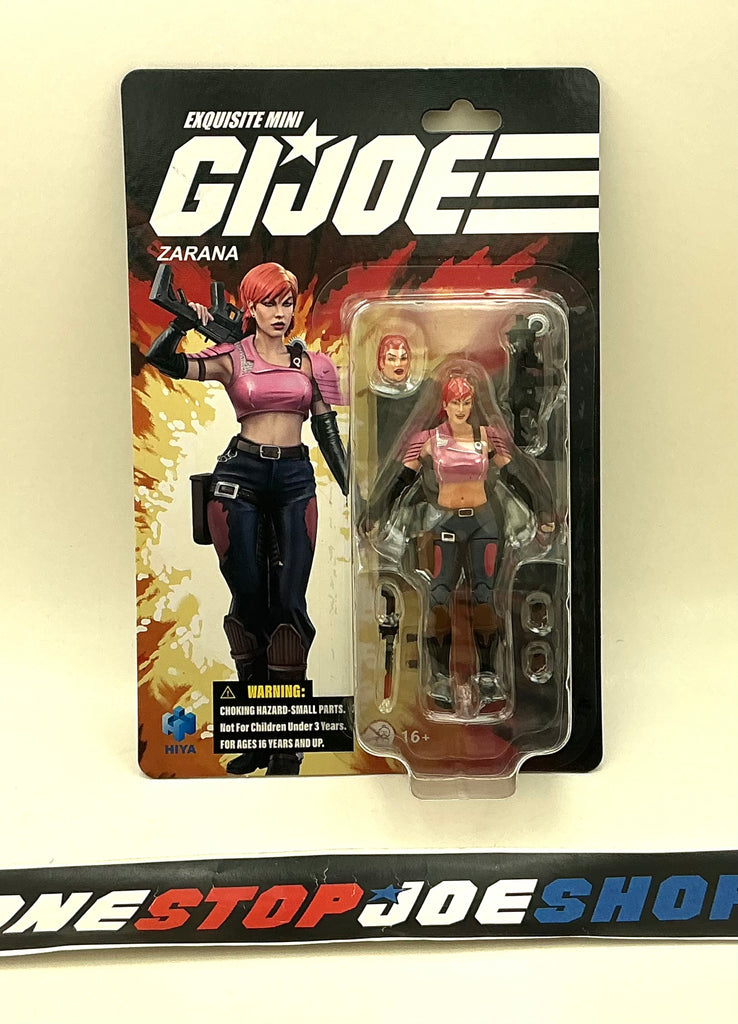 2026 HIYA TOYS EXQUISITE MINI SERIES 1/18 SCALE 4 INCH G.I. JOE COBRA DREADNOK ZARANA NEW SEALED