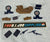 1985 VINTAGE ARAH G.I. JOE COBRA RIFLE RANGE UNIT BATTLEFIELD ACCESSORIES LOOSE 100% COMPLETE (e)
