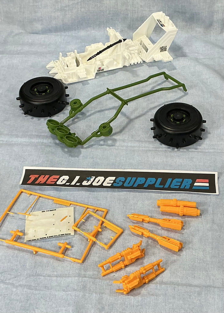 1989 VINTAGE ARAH G.I. JOE ARCTIC BLAST VEHICLE ONLY LOOSE 100% COMPLETE (c)