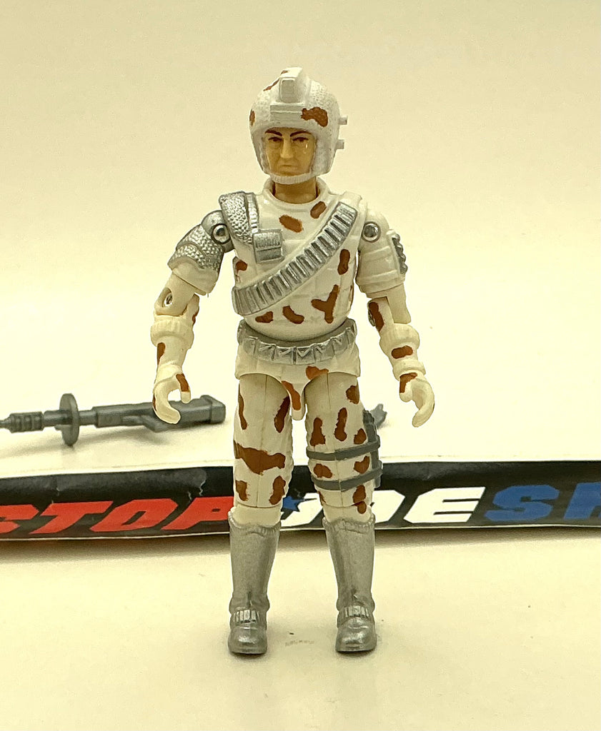 1987 VINTAGE ARAH G.I. JOE AVALANCHE V1 BATTLE FORCE 2000 DOMINATOR DRIVER LOOSE 100% COMPLETE (a)