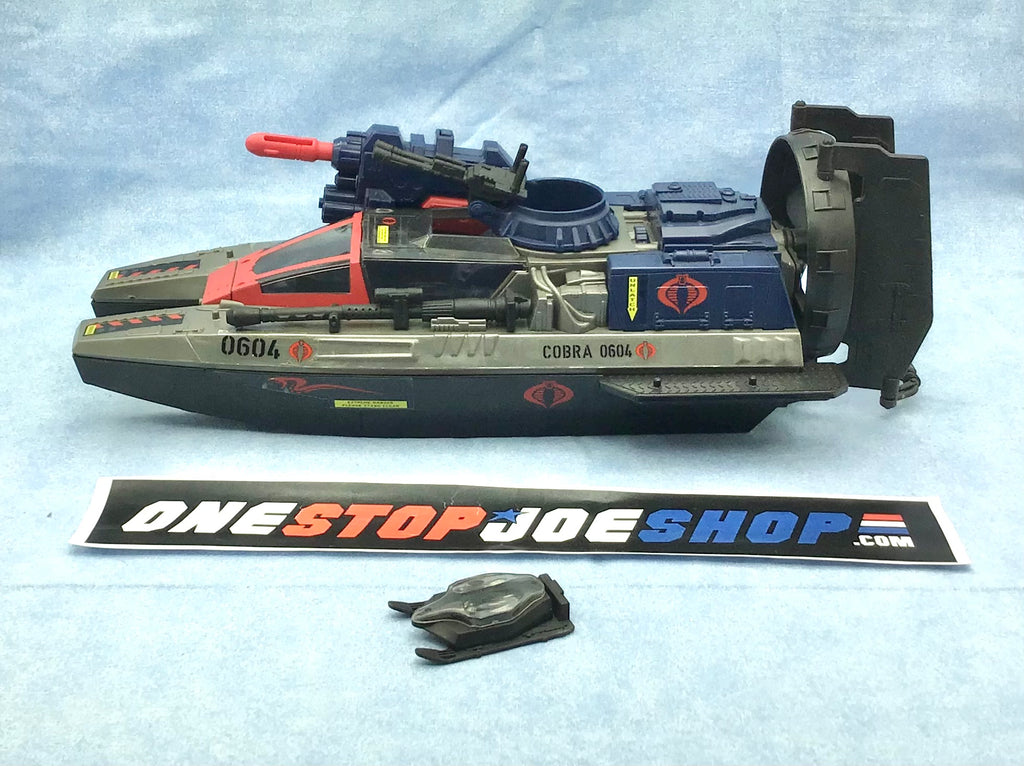 2012 RETALIATION G.I. JOE COBRA FANGBOAT DELTA VEHICLE ONLY LOOSE COMPLETE