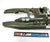 1984 VINTAGE ARAH KILLER W.H.A.L.E. WHALE HOVERCRAFT TOP UPPER SHELL MISSILE BOX SUPPORTS PROPELLER GER BOX VEHICLE PART TABS INTACT NO DECALS UNBROKEN
