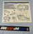 1989 VINTAGE ARAH ARCTIC BLAST VEHICLE BLUEPRINTS (b)