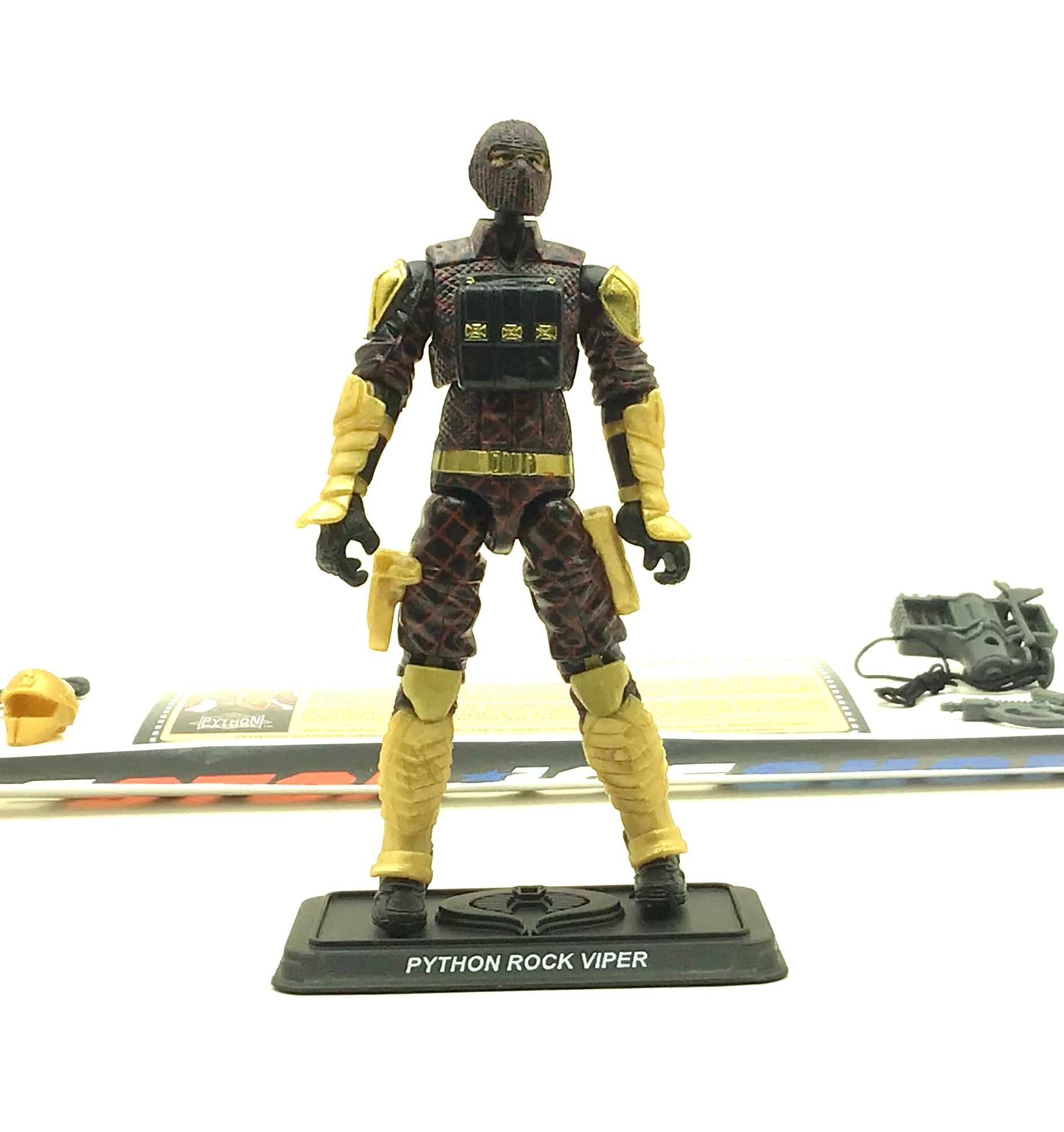 Python Patrol Joecon 2018 JOECON G.I. JOE COBRA PYTHON PATROL ROCK VIPER V5 MOUNTAIN TROOPE ...