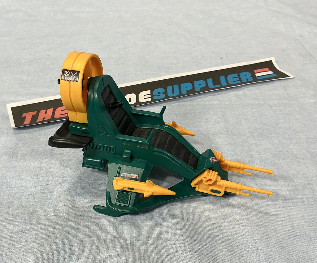 1987 VINTAGE ARAH G.I. JOE DREADNOK SKIFF VEHICLE ONLY LOOSE 100% COMPLETE (b)
