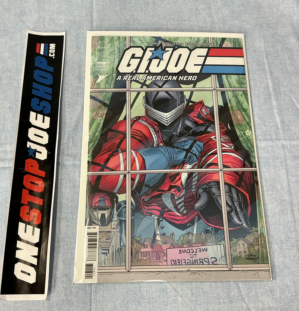 IMAGE SKYBOUND COMICS G.I. JOE A REAL AMERICAN HERO (2023-ONGOING) ISSUE #316 [COVER A KUBERT] COMIC BOOK MARCH 2025 HIGH GRADE