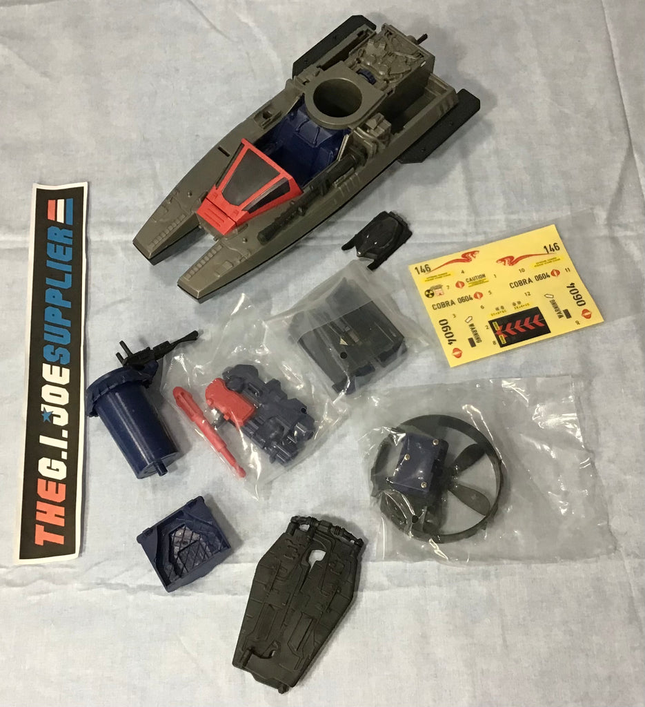 2012 RETALIATION G.I. JOE COBRA FANGBOAT BRAVO VEHICLE ONLY NEW LOOSE INCOMPLETE