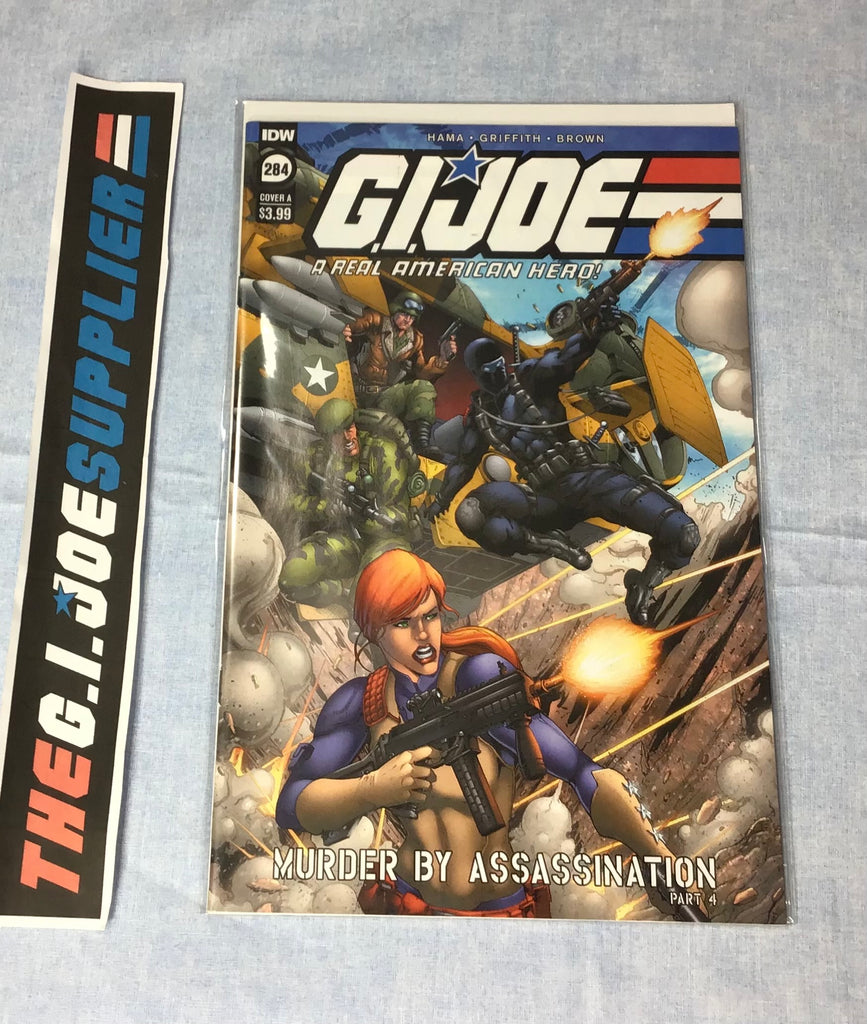 IDW PUBLISHING G.I. JOE A REAL AMERICAN HERO (2010-2022) ISSUE #284 [COVER A GRIFFIN] COMIC BOOK JULY 2021 HIGH GRADE