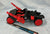 1986 VINTAGE ARAH G.I. JOE COBRA STUN VEHICLE ONLY LOOSE 100% COMPLETE (k)