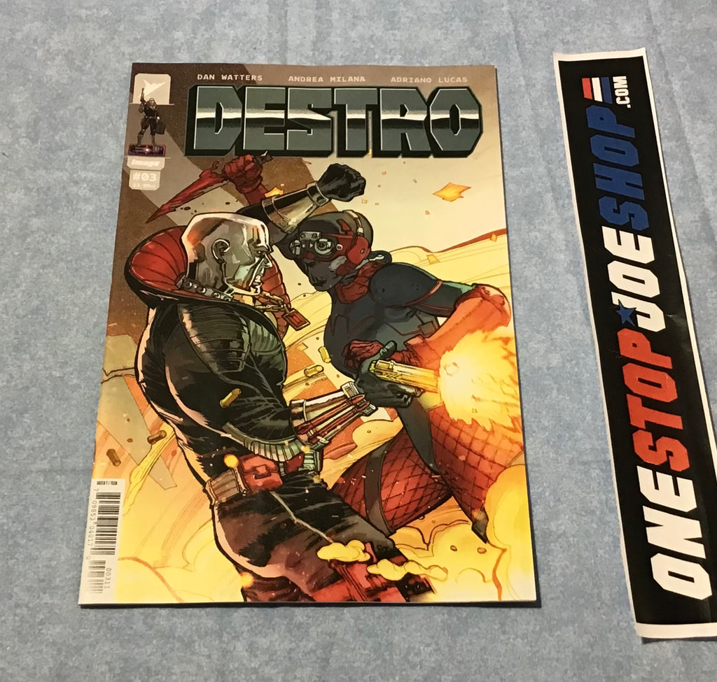 IMAGE SKYBOUND COMICS DESTRO ISSUE #3 COMIC BOOK 2024 COVER A VARIANT