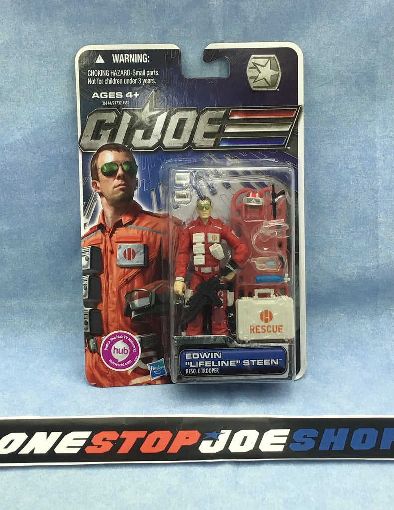 2011 30TH ANNIVERSARY G.I. JOE LIFELINE V7 NEW SEALED (c)