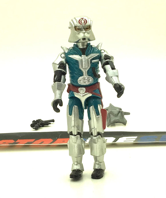 1987 VINTAGE ARAH G.I. JOE COBRA COMMANDER V3 BATTLE ARMOR LOOSE 100% COMPLETE (d)