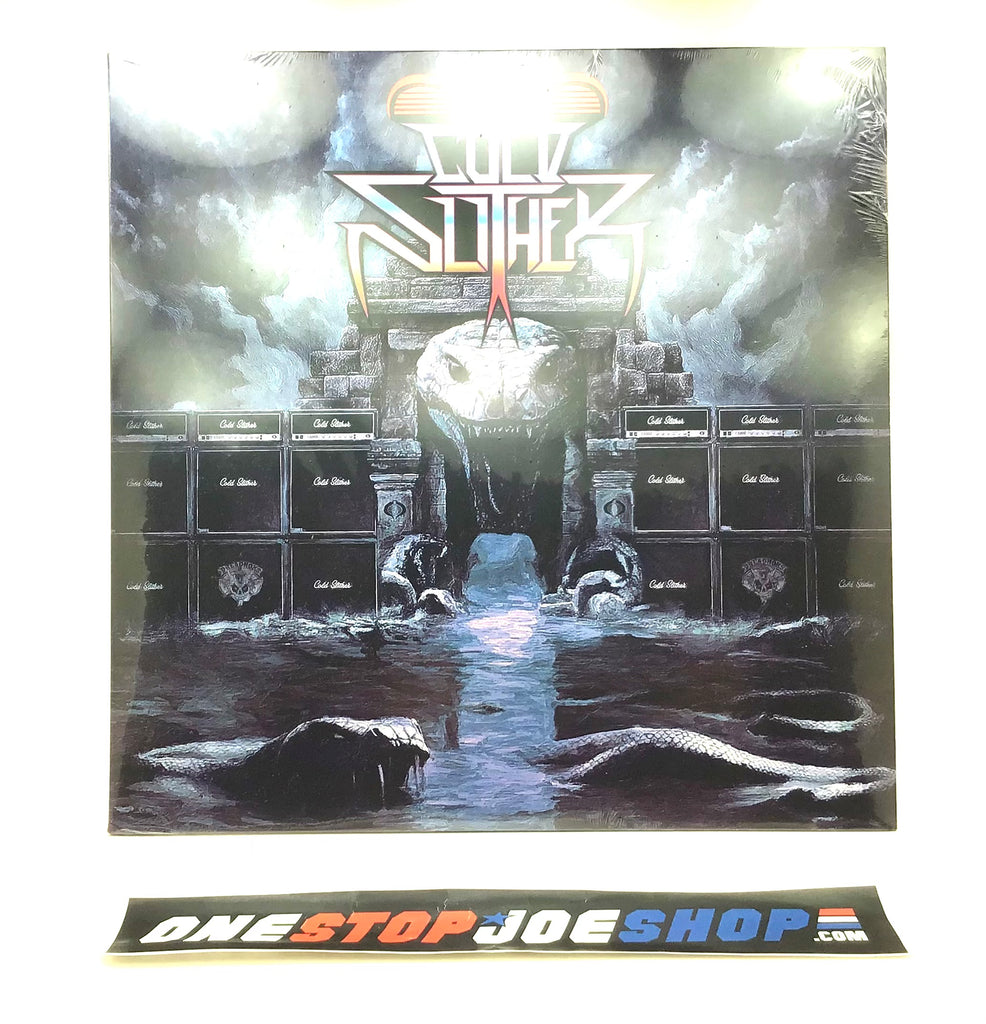 2025 SDCC CLASSIFIED G.I. JOE COBRA DREADNOK COLD SLITHER CHAMELEON BLUE VINYL LP COMIC CONVENTION EXCLUSIVE NEW SEALED