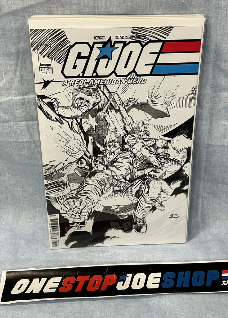 IMAGE SKYBOUND COMICS G.I. JOE A REAL AMERICAN HERO (2023-ONGOING) ISSUE #314 [COVER B KUBERT] COMIC BOOK FEBRUARY 2025