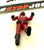 1985 VINTAGE ARAH G.I. JOE COBRA CRIMSON GUARD V1 COBRA ELITE TROOPER LOOSE 100% COMPLETE (k)