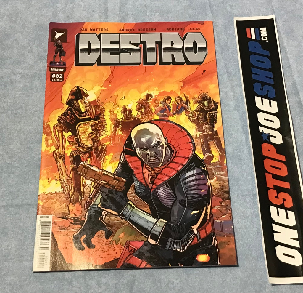 IMAGE SKYBOUND COMICS DESTRO ISSUE #2 COMIC BOOK 2024 COVER A VARIANT