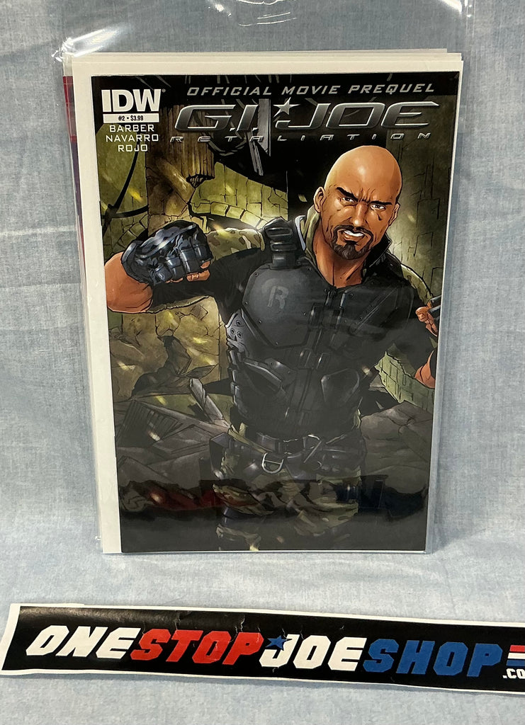 IDW PUBLISHING G.I. JOE: RETALIATION - OFFICIAL MOVIE PREQUEL (2012) ISSUE #2 [COVER A NAVARRO] COMIC BOOK FEBRUARY 2012