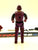 1990 VINTAGE ARAH G.I. JOE COBRA S.A.W. SAW VIPER  V1 HEAVY MACHINE GUNNER LOOSE 100% COMPLETE (d)