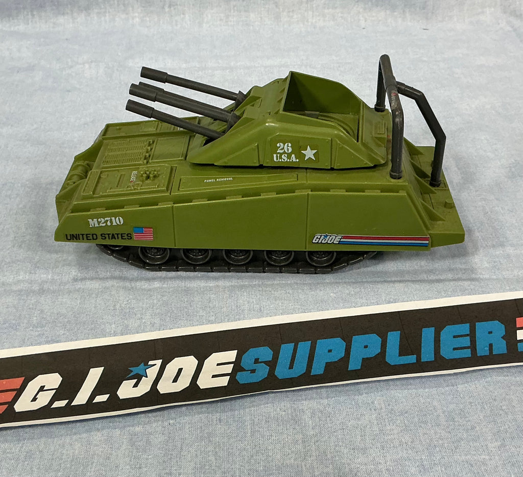 1985 VINTAGE ARAH G.I. JOE ARMADILLO MINI TANK VEHICLE LOOSE 100% COMPLETE (e)