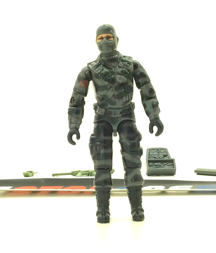 1984 VINTAGE ARAH G.I. JOE COBRA FIREFLY V1 SABOTEUR LOOSE 100% COMPLETE (d)