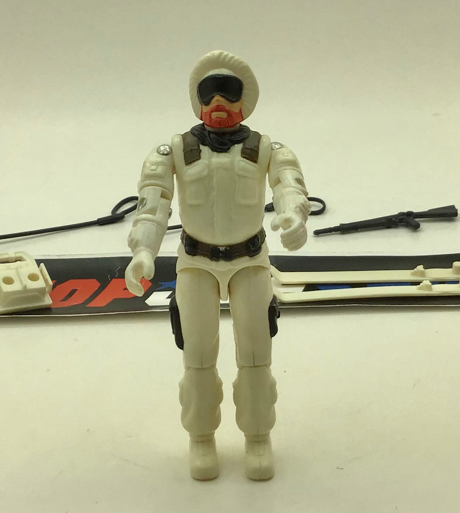1983 VINTAGE ARAH G.I. JOE SNOW JOB V1 ARCTIC TROOPER LOOSE 100% COMPLETE (k)